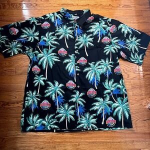 Reyn Spooner Shirt Mens 3XL NFL Pro Bowl Hawaii '05 All Star Tropical Football